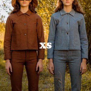 Lykke Wullf Shrunken Ranch Jacket - Nutmeg Canvas